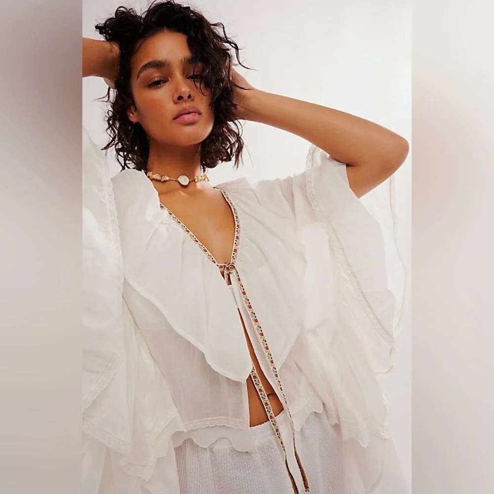NEW Free People Morning Light Robe